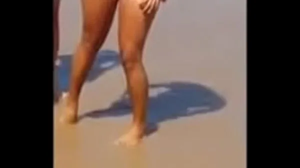 HD Filming Hot Dental Floss On The Beach - Pussy Soup - Amateur Videos celkem trubice