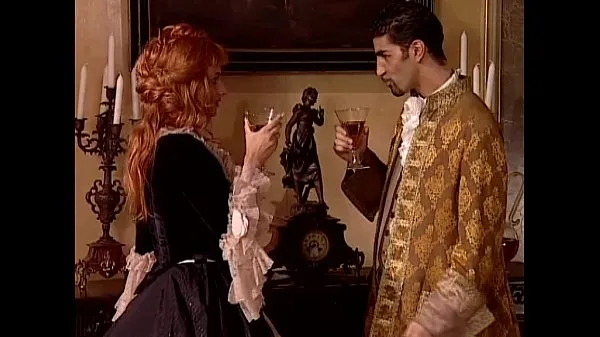 HD Redhead noblewoman banged in historical dress συνολικός σωλήνας