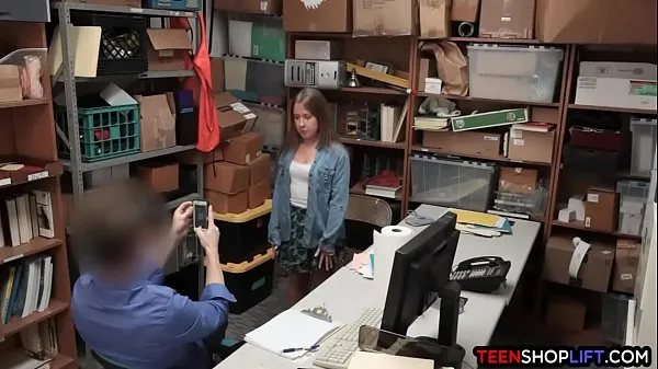 HD Shoplifter Teen Caught And Fucked In The Backroom Office total Tube
