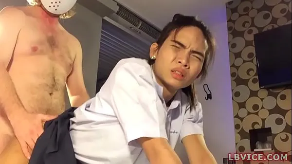 HD Ladyboy Ploy Doggy Style Anal หลอดทั้งหมด