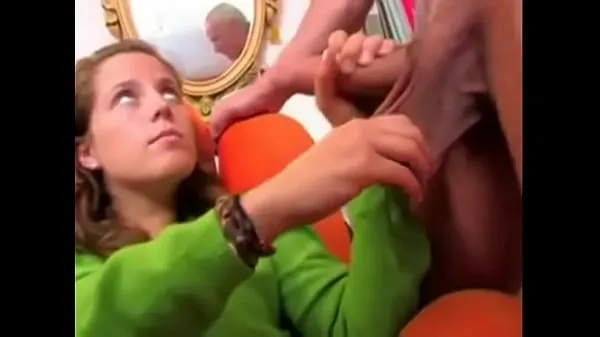 HD step daughter jerks off her total Tube