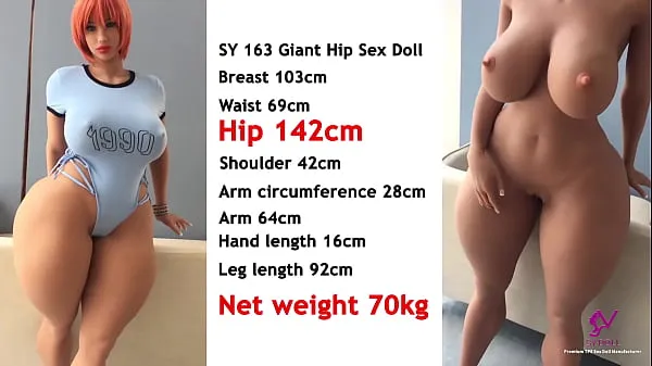 HD SY World Biggest Ass Sex Doll | Go and subscribe, win free SY Sex Doll إجمالي الأنبوب