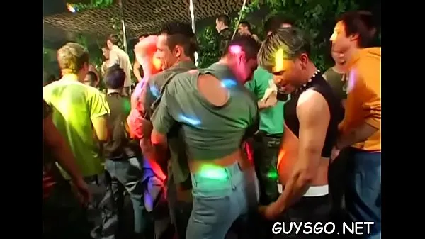 HD 총 Bunch of men with hungry assholes having a blast at gay orgy개 튜브