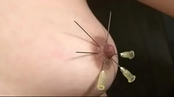 HD japan BDSM piercing nipple and electric shock total Tube