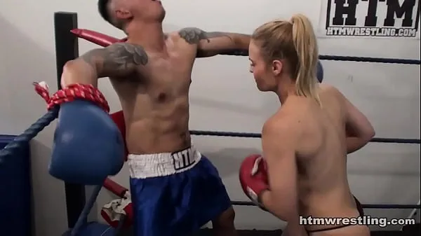 HD Mixed Boxing Femdom celková trubica