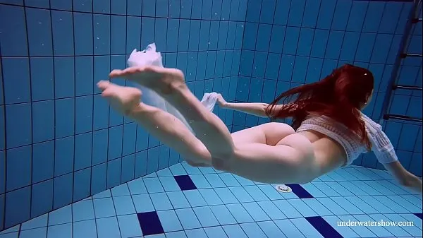 HD Polish teen Marketa underwater całkowity kanał