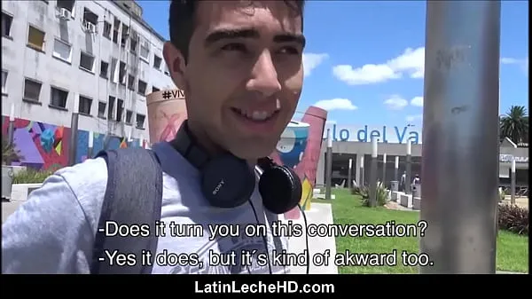 HD Amateur joven hetero español latino twink en frenillos pagado en efectivo para tener sexo gay tubo total