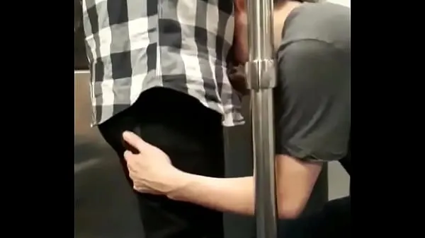 HD teen sucking dick on the subway total Tabung