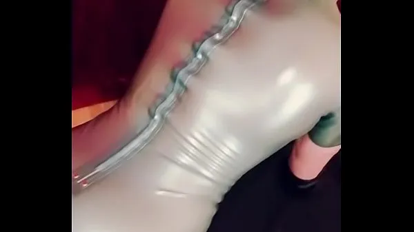 HD Moni Sissy Latex anale tubo totale