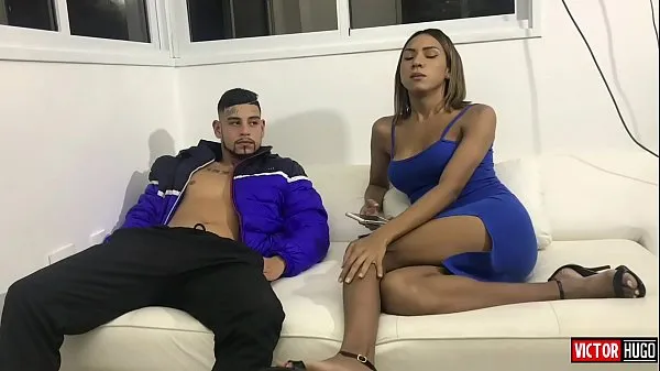 HD PRIMEIRA VEZ DELE COM UMA TRANS EXPERIENTE - Juan Philip - Maria Flavia Ts totalt rör