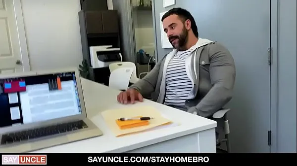 HD Teddy Bryce & Manuel Skye Fuck Around In The Office - StayHomeBro totalt rør