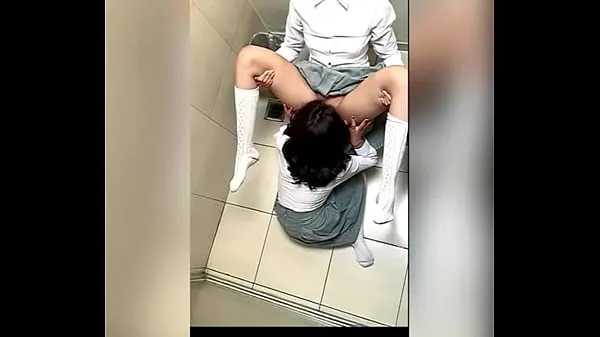 HD Two Lesbian Students Fucking in the School Bathroom! Pussy Licking Between School Friends! Real Amateur Sex! Cute Hot Latinas total Tube