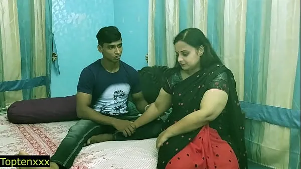 HD Indian teen boy fucking his sexy hot bhabhi secretly at home !! Best indian teen sex totale buis