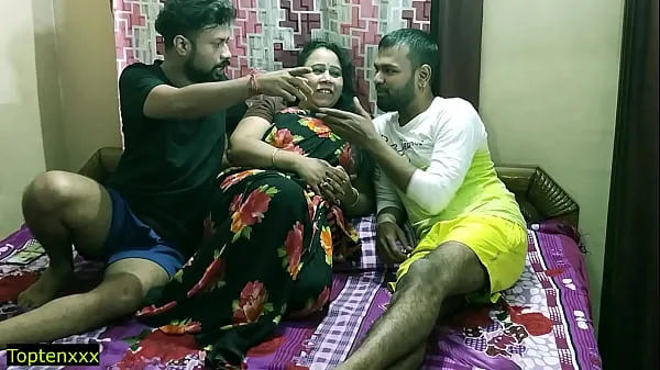 HD Indian hot randi bhabhi fucking with two devor !! Amazing hot threesome sex total Tube