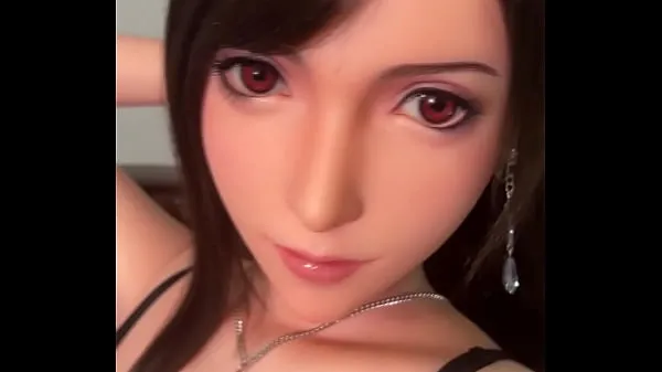 HD FF7 Remake Tifa Lockhart Sex Doll Super Realistic Silicone totalt rör