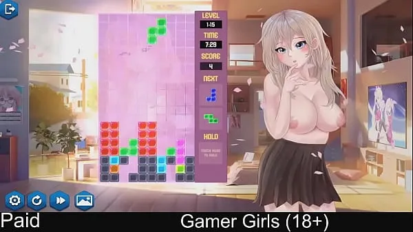 HD Gamer Girls (18 ) part4 (Steam game) tetris total Tube
