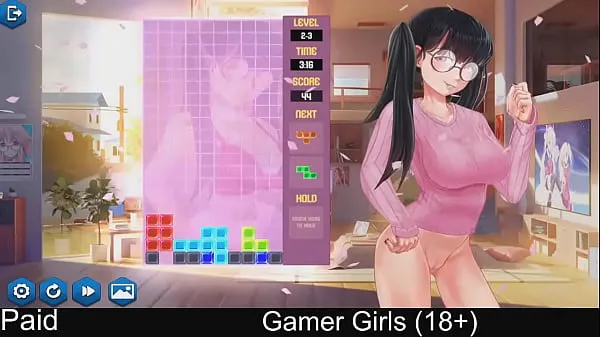 HD Gamer Girls (18 ) part5 (jogo Steam) tetris tubo total