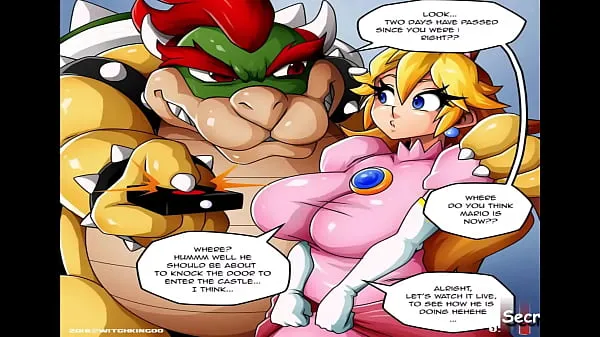 HD Super Mario Princess Peach Pt. 1 - Bowser Fills Princess Peach's Throat and asshole with Cum as she is Trapped in the Castle - Sex Slave celkem trubice