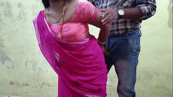 HD Sister-in-law looks amazing wearing pink saree, today I will not leave sister-in-law, I will keep her pussy torn total Tube
