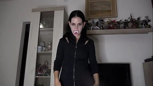 HD Halloween Horror Porn Movie - Vampire Anna and Oral Creampie Orgy with 3 Guys rør i alt