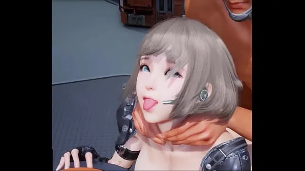 HD 3D Hentai Sexy Boosty Teen Blowjob, Anal Sex with Ahegao Face Uncensored total Tube