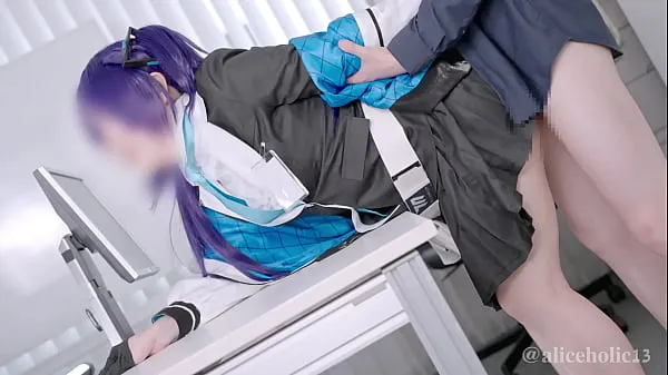 HD Hayase Yuka | Blue Archive Cosplay OfficeLove Hentai creampie compilation skupaj Tube