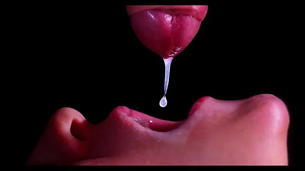 HD CLOSE UP: BEST Milking Mouth for your DICK! Sucking Cock ASMR, Tongue and Lips BLOWJOB DOUBLE CUMSHOT -XSanyAny total Tube