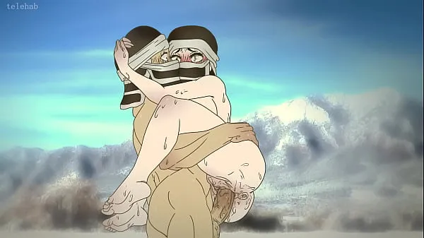 HD telehab* Kakushi froze on the mountains and decided to warm up by fucking !Hentai - demon slayer 2d (Anime cartoon total Tube