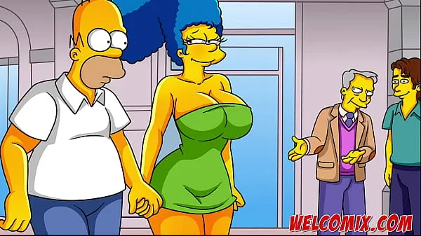 HD The hottest MILF in town! The Simptoons, Simpsons hentai rør i alt