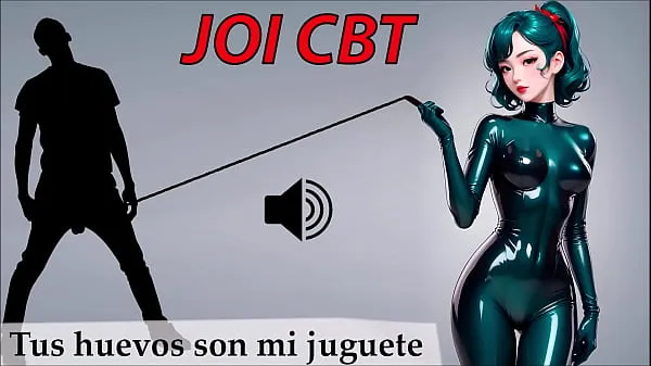 새로운 JOI CBT Roleplay en español. Nivel extremo. Divierteme con tus huevos 총 튜브